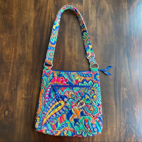 Vera Bradley Hipster Bag, Venetian Paisley - Picture 4 of 9